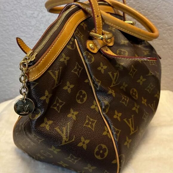 LOUIS VUITTON LV Tivoli GM Monogram Canvas Shoulder Bag Women Handbag - Picture 8 of 15